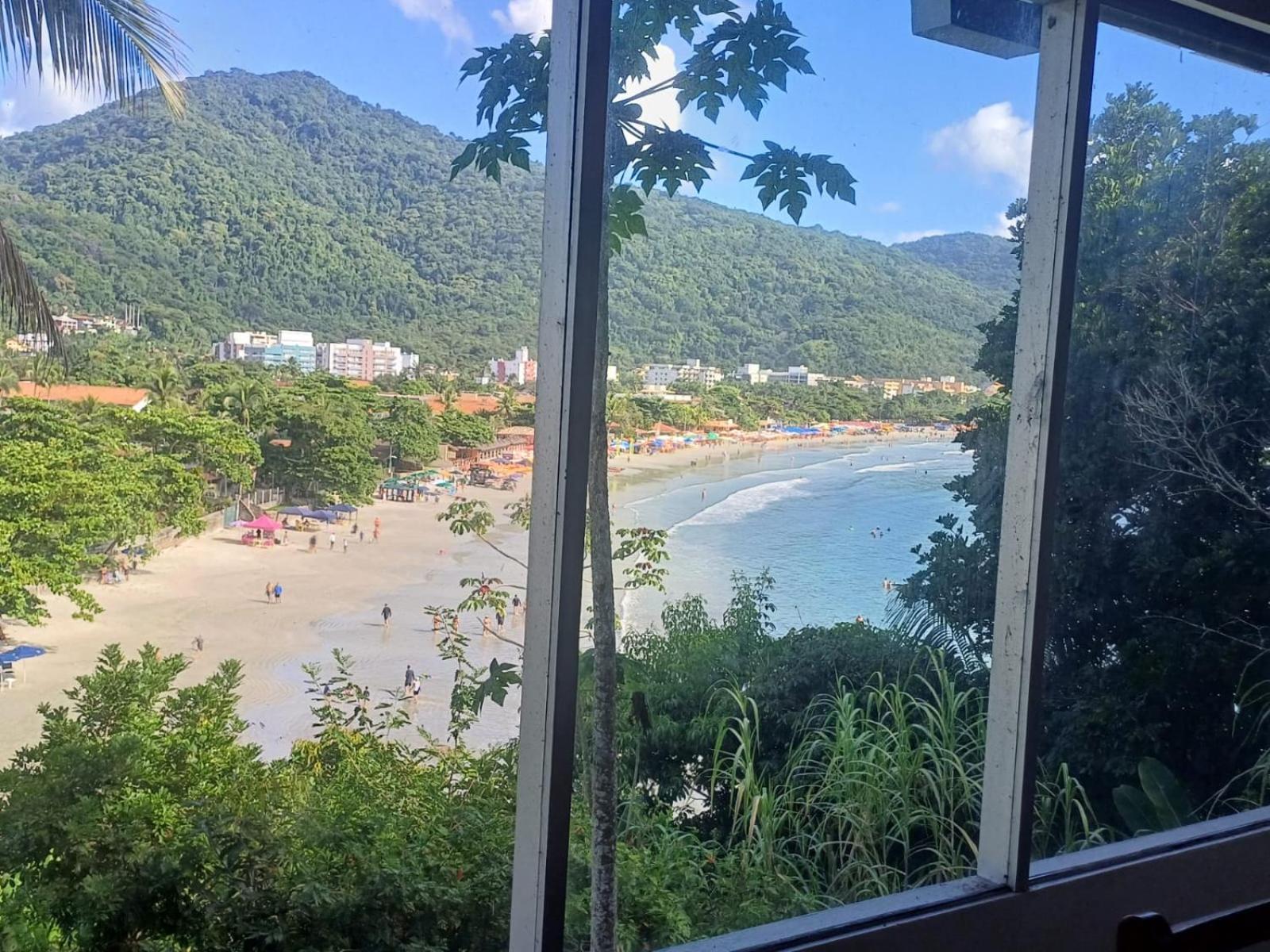 Pe Na Areia Apto 708 Ubatuba Exteriör bild
