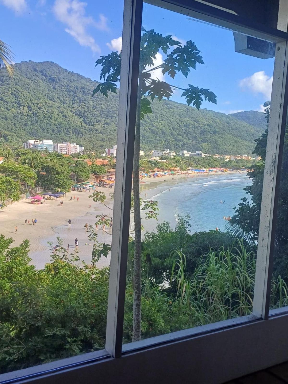Pe Na Areia Apto 708 Ubatuba Exteriör bild
