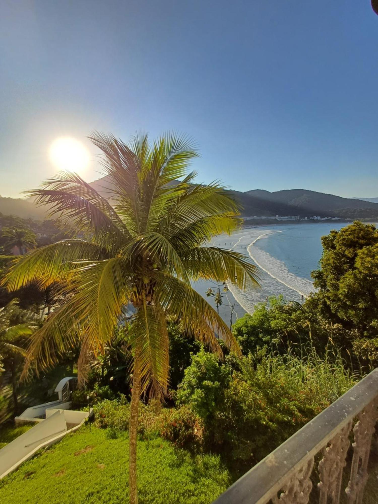 Pe Na Areia Apto 708 Ubatuba Exteriör bild