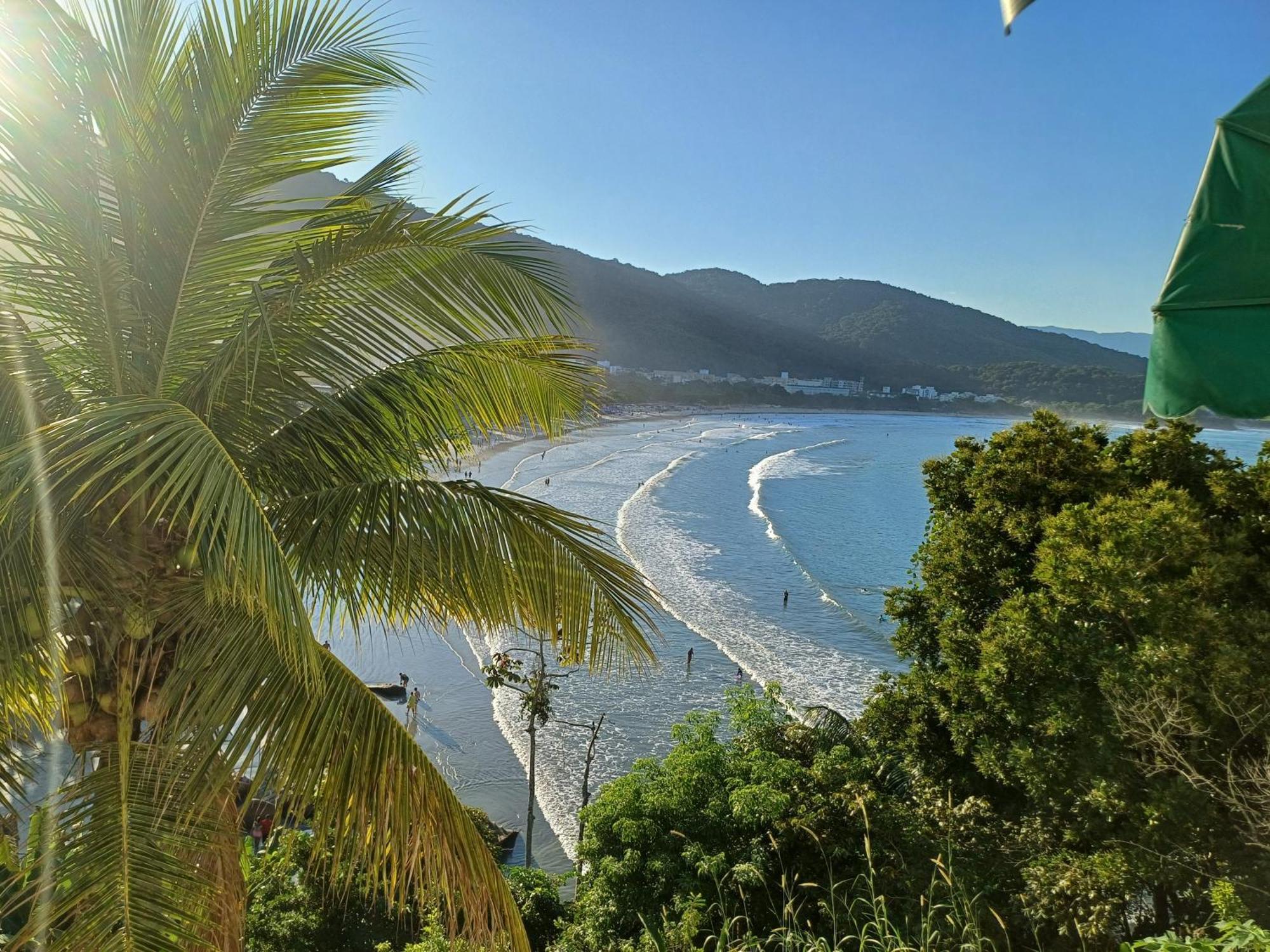 Pe Na Areia Apto 708 Ubatuba Exteriör bild