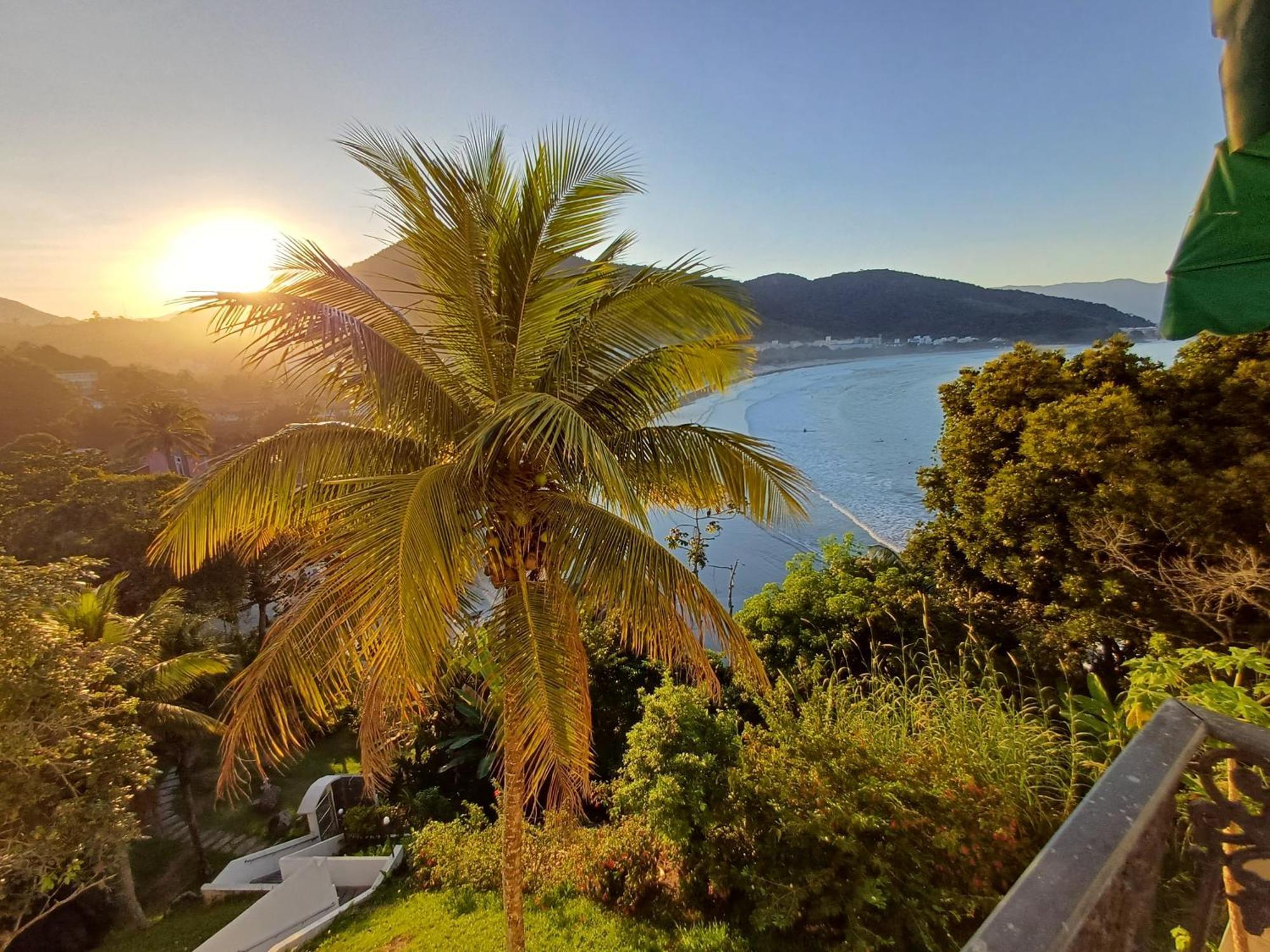 Pe Na Areia Apto 708 Ubatuba Exteriör bild