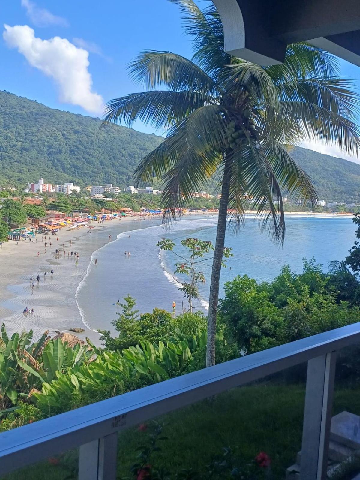 Pe Na Areia Apto 708 Ubatuba Exteriör bild