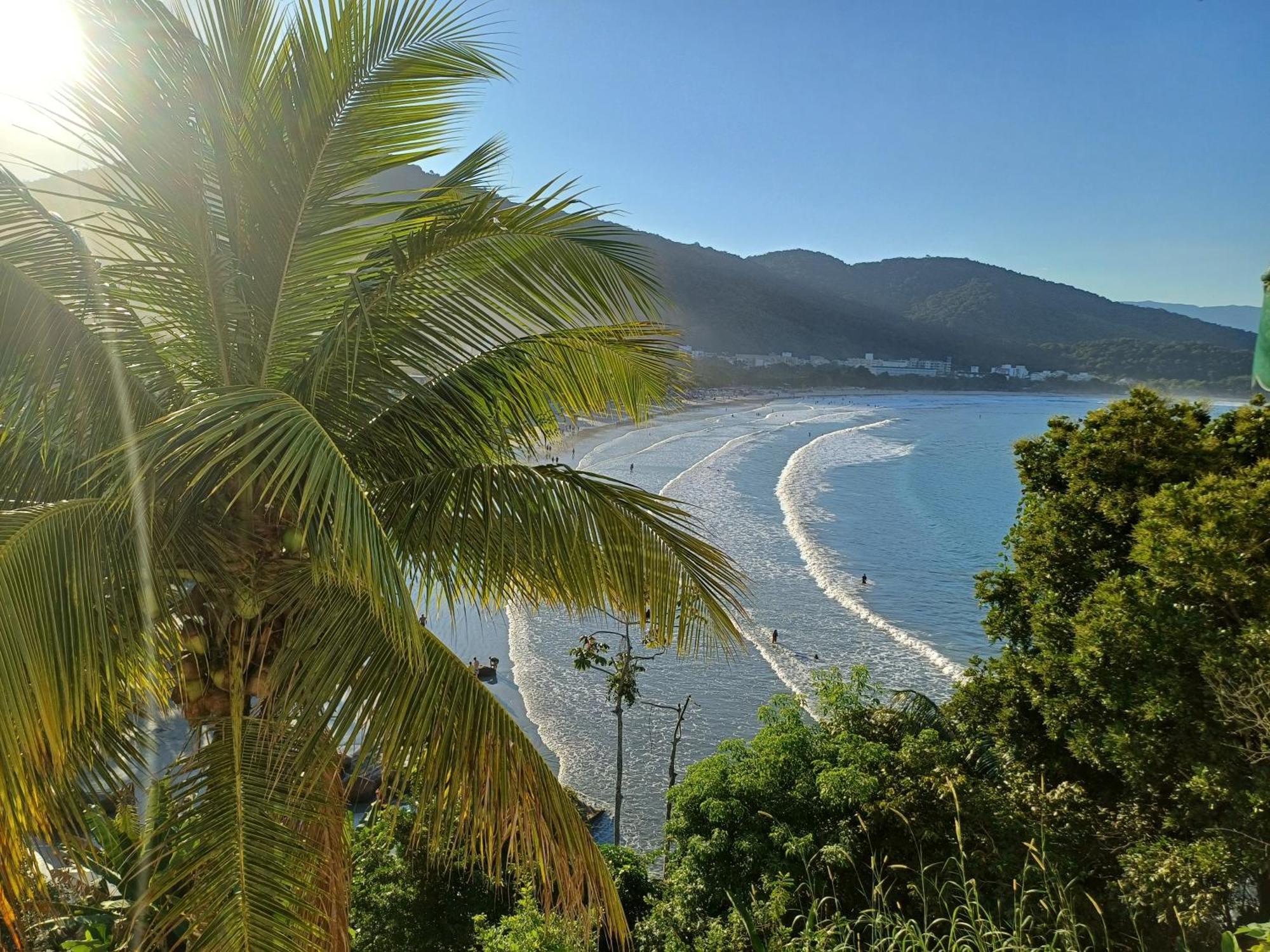 Pe Na Areia Apto 708 Ubatuba Exteriör bild