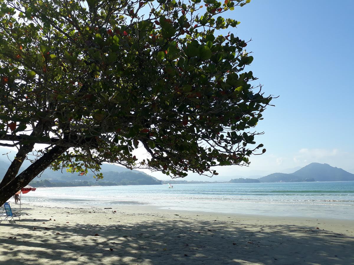 Pe Na Areia Apto 708 Ubatuba Exteriör bild