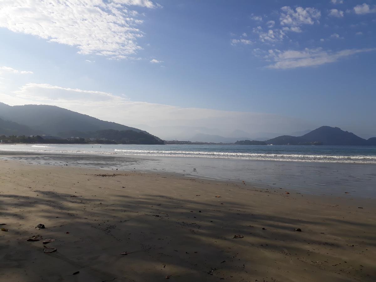 Pe Na Areia Apto 708 Ubatuba Exteriör bild